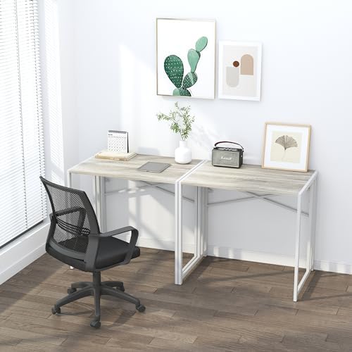 Lutown-Teen Small Folding Desk 32 Inch, Beige - Image 6