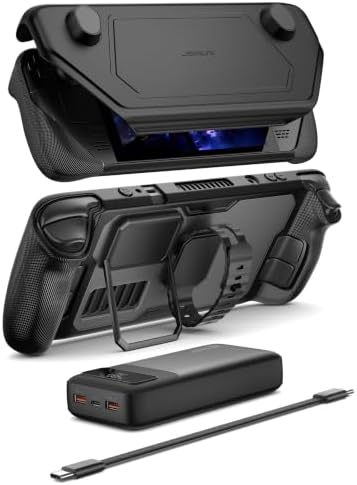 JSAUX PC0104 ModCase for Steam Deck & Steam Deck OLED - Power Bank Set by JSAUX