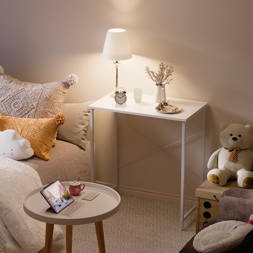 Pamray 23 Inch Computer Desk for Small Spaces, Home Office Work Desk with Headphone Hook, Small Office Desk Study Writing Table - Image 2