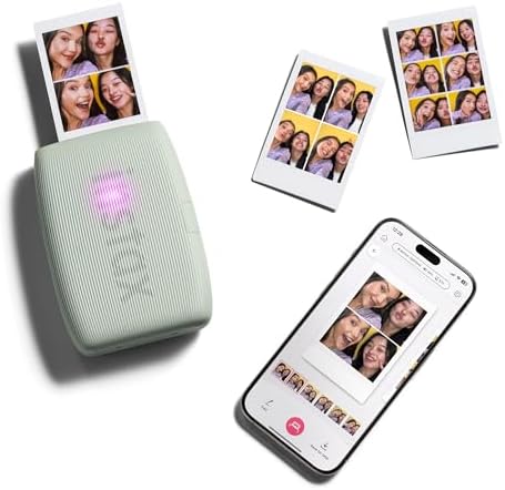 Fujifilm Instax Mini Link 3 Smartphone Printer (Renewed) (Sage Green) - Image 4