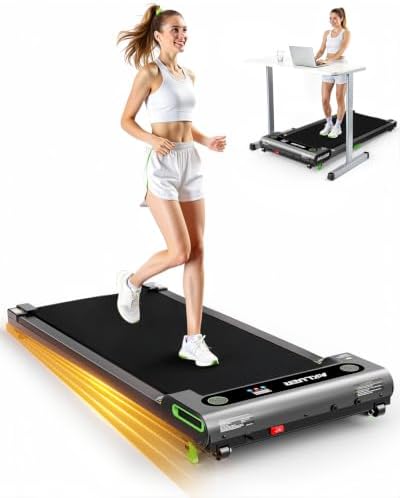FINEHORSE Walking Pad with 13% Auto Incline, Under Desk Treadmill for Home by FINEHORSE