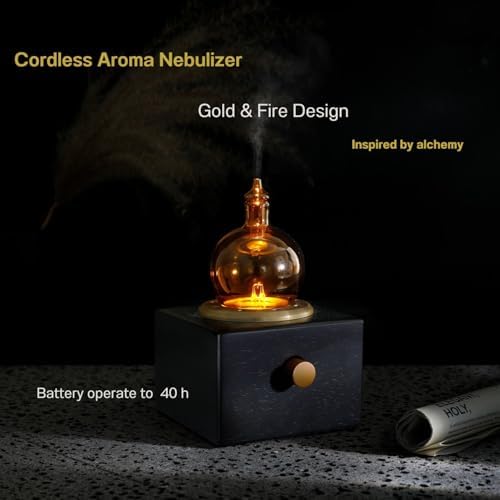 Premium Cordless Waterless Aroma Nebulizer for Essential Oils - Image 5