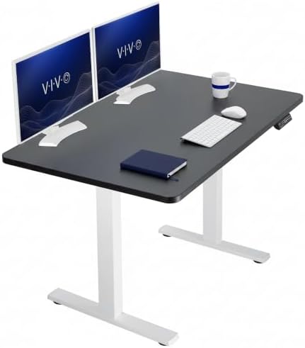 VIVO Black 48 x 30 in Standing Desk, DESK-KIT-1W5B by VIVO