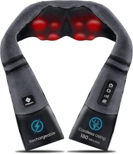 Etekcity FSA Eligible Cordless Neck Massager for Pain Relief Deep Tissue by Etekcity