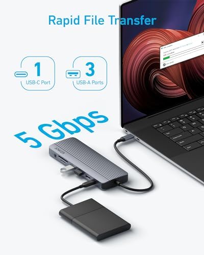 Anker Laptop Docking Station 3 Monitors, 14in1 USBC Hub with Triple Display - Image 4