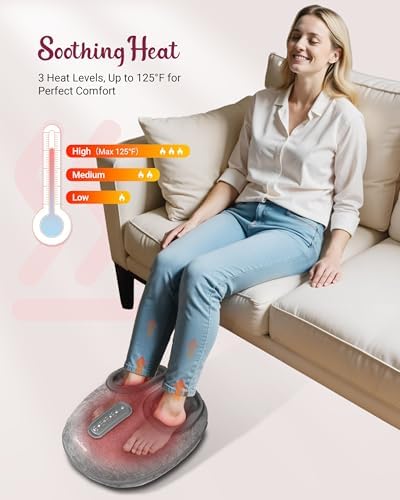 Shiatsu Foot Massager with Heat, FSA Eligible HSA - Image 3