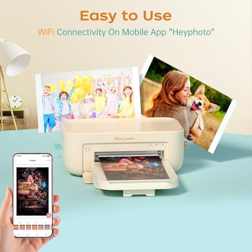 HPRT 4x6 Photo Printer for iPhone & Android, Studio-Quality Instant Picture Printer, 60s Fast Printing - Image 3