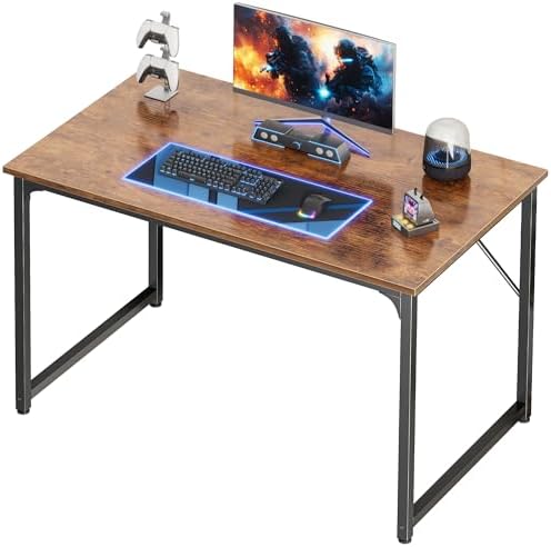 PRAISUN 40 X 24 Inch Computer Desk with Deeper Desktop by PRAISUN