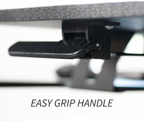 VIVO Black 42 in Standing Desk Converter with Monitor Stand, DESK-V042KB-M2 - Image 6