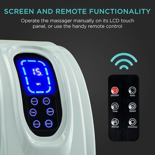 Best Choice Products Shiatsu Foot Massager with Remote Control, Sage - Image 2