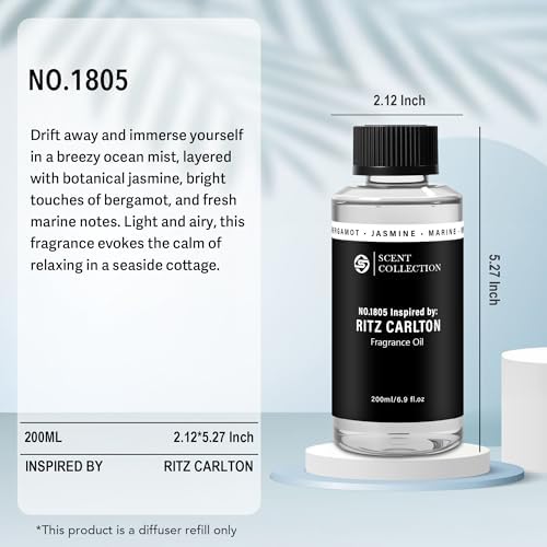 Luxury Hotel Scent Inspired by Ritz Carlton200ml Fragrance Oil for Diffuser - Image 3