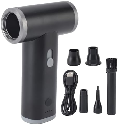 Ymiko Handheld Turbine High Power Aluminium Alloy Multifunctional Blower for Car Use Outdoor Sports Camping - Image 6