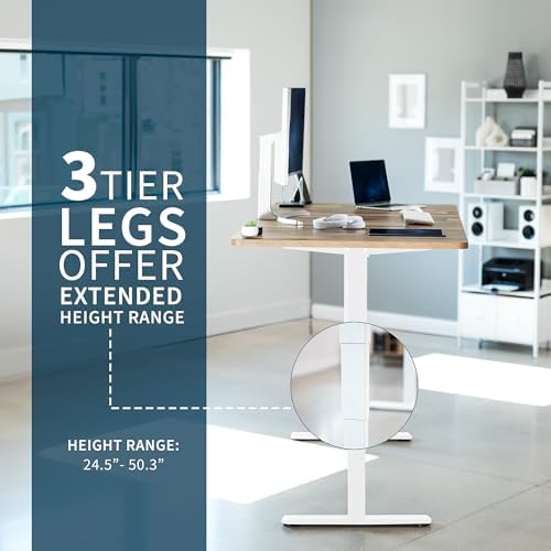 VIVO Reclaimed Wood 71 x 36 in Standing Desk, DESK-KIT-2W7P-36 - Image 5