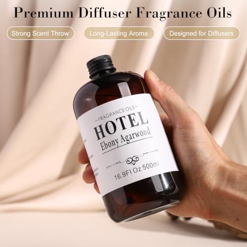 Hotel Collection Ebony Agarwood Essential Oil – Woody Scent, 16.9oz - Image 3