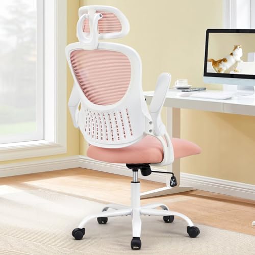 Sweetcrispy Computer Desk Chair, Mesh Office Chair with Lumbar Support by Sweetcrispy