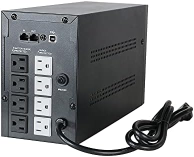 1500VA/900W Ups Battery Backup and Surge Protector,Computer Uninterruptible Power Supply Units,SKE Ups Power Supply,SK1500 - Image 3