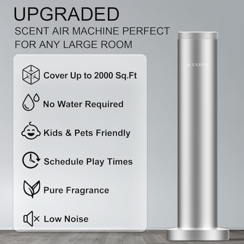 Waterless Essential Oil Hotel Diffuser for Whole House, Covers 2000 Sq Ft - Image 2