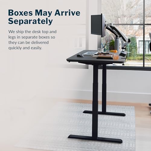 Vari Classic Electric Standing Desk – 60x30 – Black/Black - Image 7