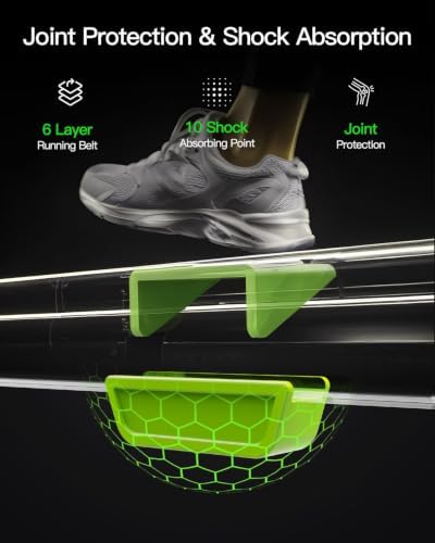 FINEHORSE Walking Pad with 13% Auto Incline, Under Desk Treadmill for Home - Image 5