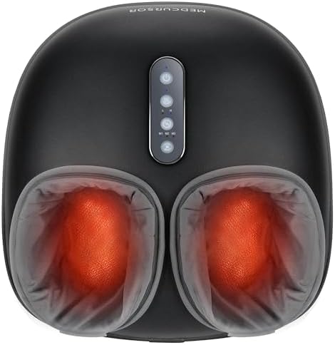 Medcursor Shiatsu Foot Massager with Heat, Kneading, Up to US 13" by Medcursor