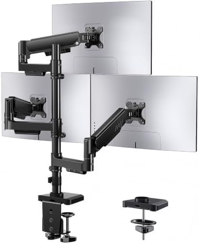 ErGear Triple Monitor Mount for 13-32 Inch Screens, 19.8 lbs per Arm by ErGear