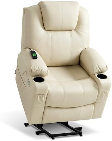 MCombo Power Lift Recliner Chair for Elderly, Heat and Massage 7040(Medium) by MCombo