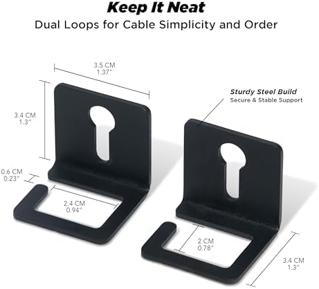ULTRARM Moodular Cable Organizer 2-Pack Add-On for Rails, Do Not Use Alone - Image 4