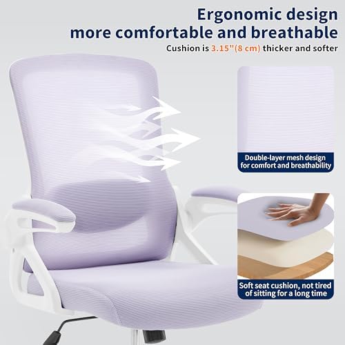 Ergonomic Office Chair Desk Chair with Adjustable Lumbar Support - Image 6