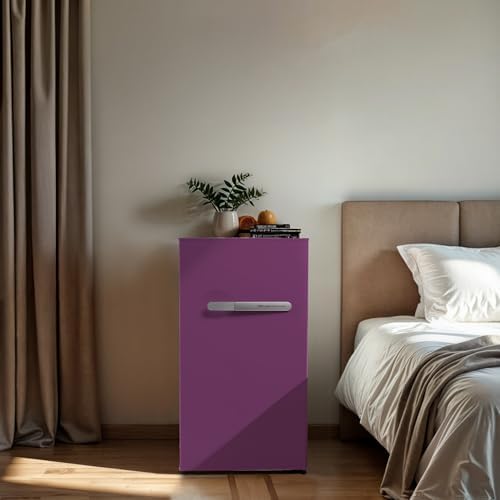 Frigidaire Refrigerator-Retro Mini Fridge Energy Saving-Adjustable Thermostat Control- Ideal for Dorm, Office, RV, Garage, Apartment 3.1 Cu Ft, PLUM - Image 5