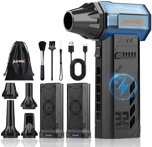 X301MAX Electric air Duster，250,000RPM Super Power mini Blower, by JUFINX