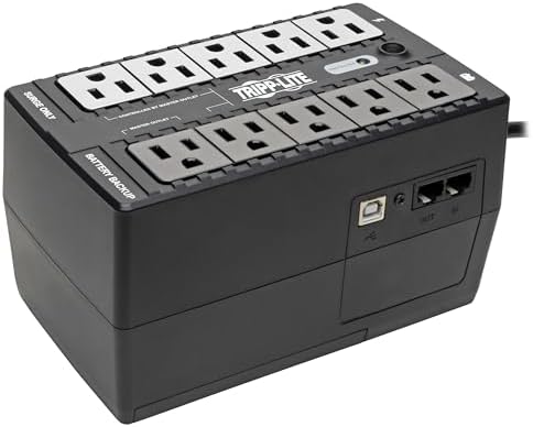 Eaton Tripp Lite ECO550UPS 550VA UPS 300W Battery Backup Surge Protector by TrippLite