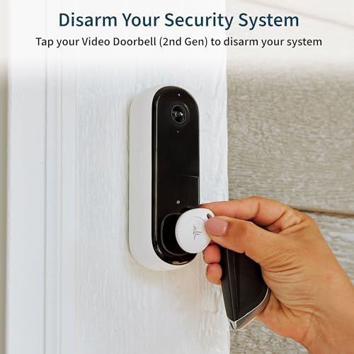 Arlo Security Tag - Arlo Certified Accessory, Works with Home Security System and Video Doorbell (2nd Generation), White/Black - NT1201-10000S - Image 2