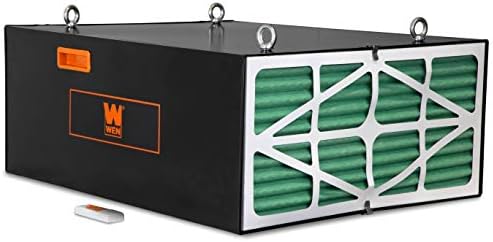 WEN AF1270 4.2-Amp 3-Speed Remote-Controlled Industrial-Strength Air Filtration System (750/950/1270 CFM) , Black - Image 2