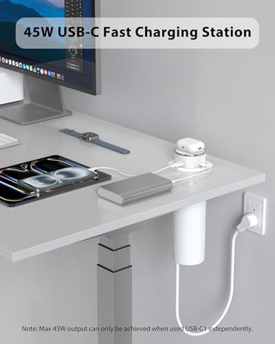 Motorized Pop Up Countertop Outlet with 45W USB C Charging Station - Image 4