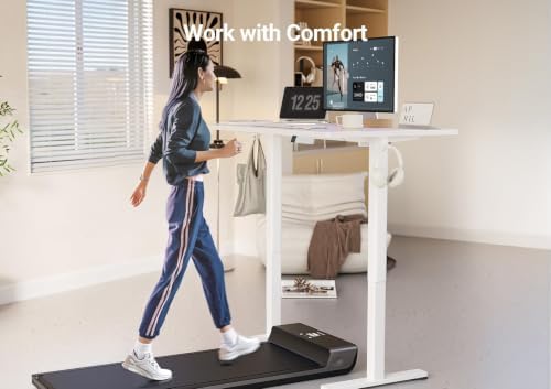 YDN 63 x 24 Inch White Electric Standing Desk - Image 6