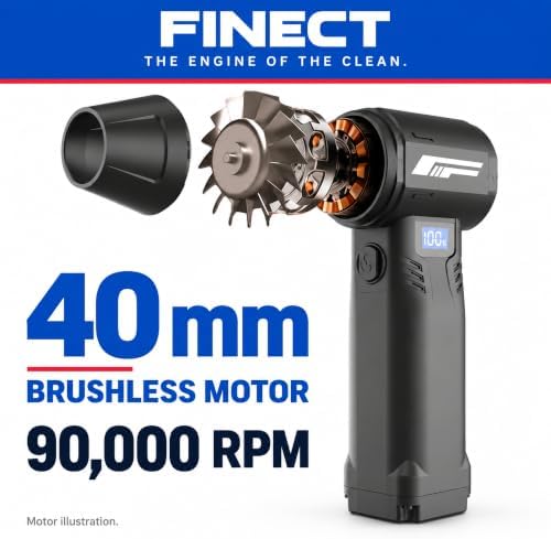 G1 Electric Air Duster, 450gf Blowing Force, 72m/s Air Speed - Image 3
