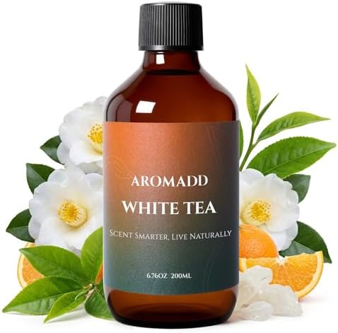 Aromadd White Tea Diffuser Oil Inspired by Luxury Hotel Scent, 200 mL by Aromadd
