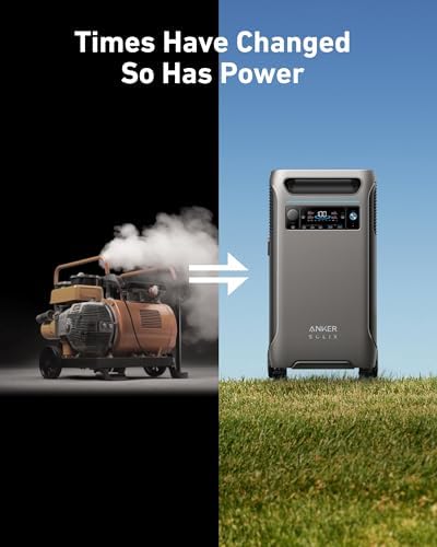 Anker SOLIX F3800 Portable Power Station and Transfer Kit, 3840Wh, 6000W - Image 2