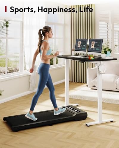 SANODESK One-Piece 1'' Thick Height Adjustable Standing Desk 55''x28'' - Image 5