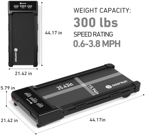 DeerRun Z10 Walking Pad with 12% Auto Incline - Image 4
