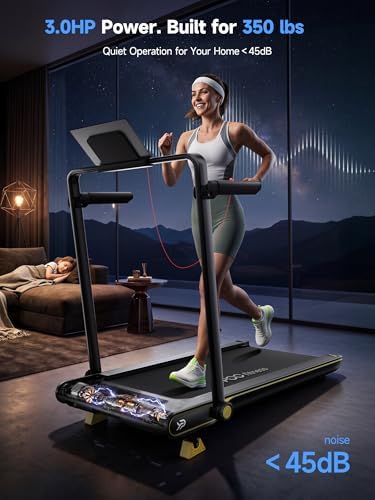 YPOO Walking Pad with 14% Incline Under Desk Treadmill for Home & Office - Image 5