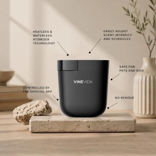 VINEVIDA 2-Pack Prime Plug-in Diffuser [Black] - Image 6