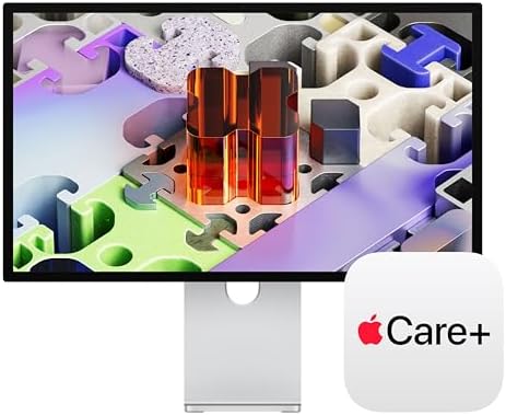 Apple Studio Display XDR: Standard Glass, Tilt- and Height-Adjustable Stand with AppleCare+ (3 years) by Apple
