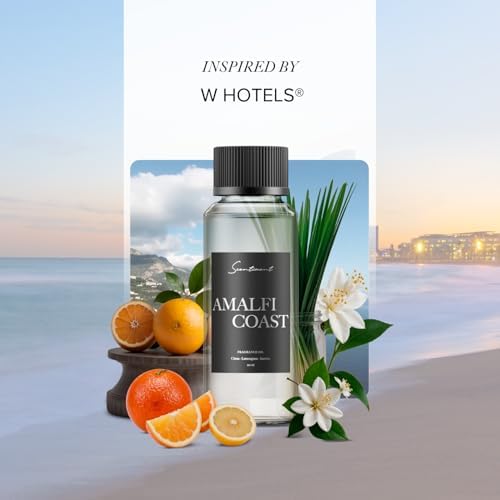 Scentiment Amalfi Coast Diffuser Oil - Premium Hotel Scent with Notes of Citrus, Lemongrass & Jasmine Home Scent, Hotel Fragrance Oil Diffuser Refill - 1.69 fl oz (50 mL) - Image 2