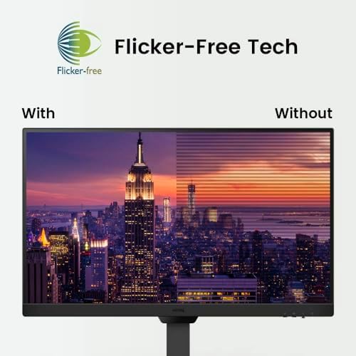 BenQ GW2790T Computer Monitor 27" 100Hz FHD 1920x1080p | IPS | Eye-Care Tech | Low Blue Light | Anti-Glare | Adaptive Brightness | Height and Tilt Adjustable | Built-in Speakers | DisplayPort | HDMI - Image 6