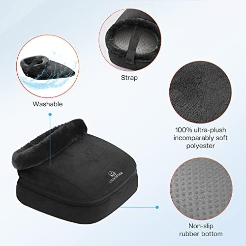 COMFIER 2-in-1 Shiatsu Foot & Back Massager with Heat, Electric Foot Warmer for Women,Men,Feet Massager Machine, Feet Heater,Gifts - Image 6