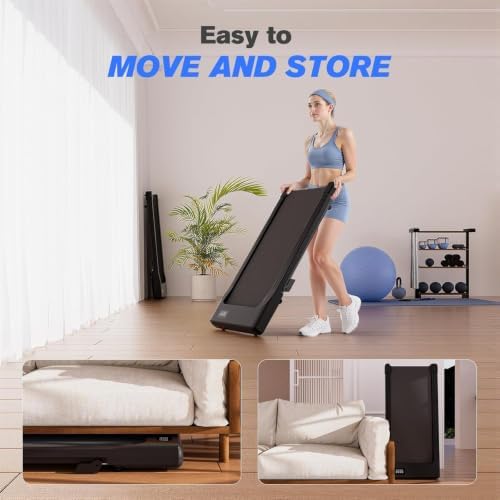 MJWW Walking Pad, Auto Incline, 3.0HP, 300lb, Under-Desk, Remote LED - Image 4