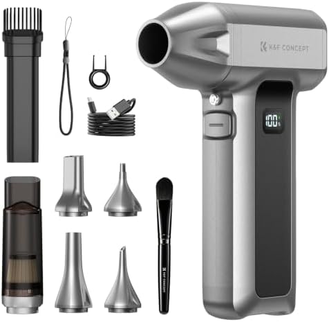 K&F CONCEPT Blower & Suction 2 in 1 Compressed Air Duster, Super Power by KFCONCEPT