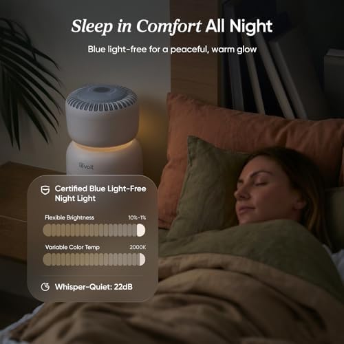LEVOIT Smart Air Purifier for Home Bedroom, Quiet for a Nursery, Sprout - Image 5