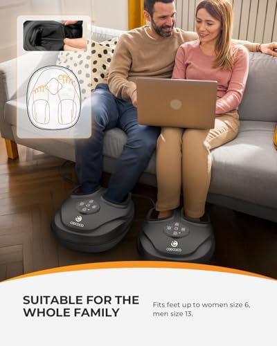 CooCoCo FSA Eligible Shiatsu Foot Massager with Heat - Image 4